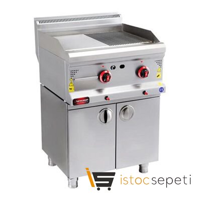 Karacasan 600 Seri Nervürlü Dolaplı Pleyt Izgara Elektrikli