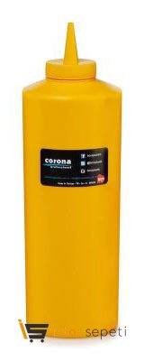 Kapaklı Hardal Şişesi 950 ml Sarı