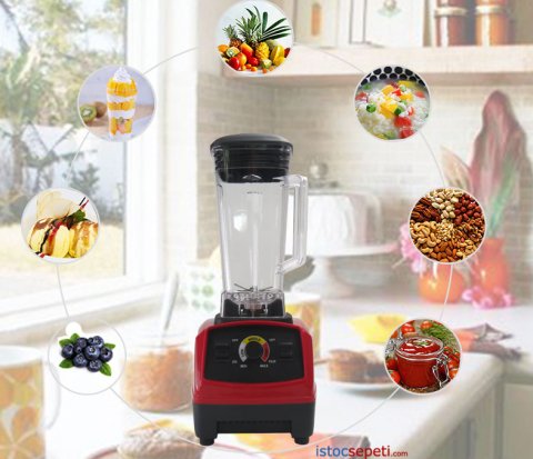 Endüstriyel Blender Buz Kırma Özellikli Bar Tipi Blender