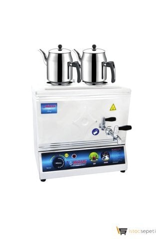 Mizan 25 Lik Elektrikli 20 Litre 2 Demlikli Çay Kazanı