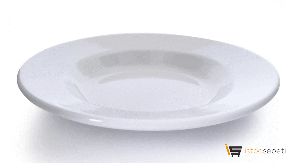 Kırılmaz Melamin Yemek Tabağı 21cm 580