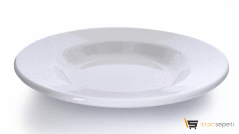 Kırılmaz Melamin Yemek Tabağı 21cm 580
