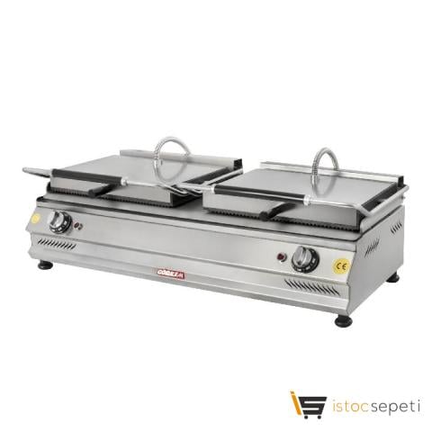 12 Dilim Çift Kapaklı Tost Makinesi Elektrikli