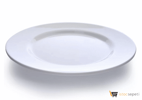 Kırılmaz Melamin Tatlı Pasta Servis Tabağı 25cm