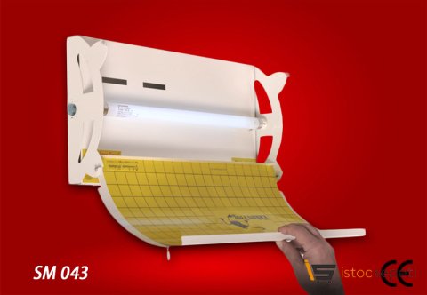 Elektro Frog Yapışkanlı Sinek Tutucu Duvar Modelli   SM 043