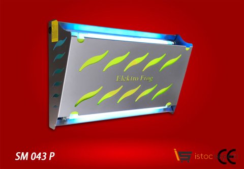 Elektro Frog Yapışkanlı Sinek Tutucu Duvar Modelli  SM 043-P