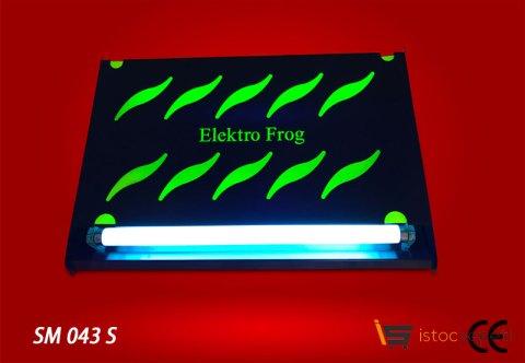 Elektro Frog Yapışkanlı Sinek Tutucu Duvar Modelli  SM 043-S