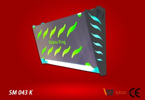 Elektro Frog Yapışkanlı Sinek Tutucu Duvar Modelli  SM 043-K