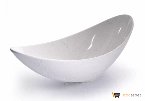 Kırılmaz Melamin Gondol Sunum Kasesi 30cm