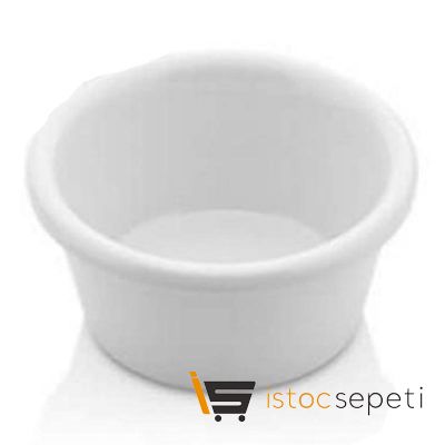 Külsan Thermoset Ramekins Minimal  5.8 cm 2.7 cm Yükseklik 30 ml Beyaz