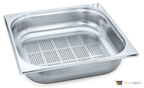Delikli Gastronom Küvet 2/3 - 20 354x325 mm 1,5 lt