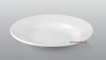 Polikarbon Kırılmaz Düz Tabak 17 cm Yuvarlak