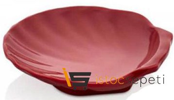 Külsan Thermoset Ramekin Minimal İstiridye Model 10.5 cm 80 ml Kırmızı