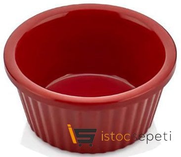 Külsan Thermoset Ramekins Minimal 5.8 cm 30 ml Kırmızı