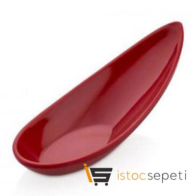 Külsan Thermoset Lokmalık Minimal Damla Model 4.3x11 cm 18 ml Kırmızı
