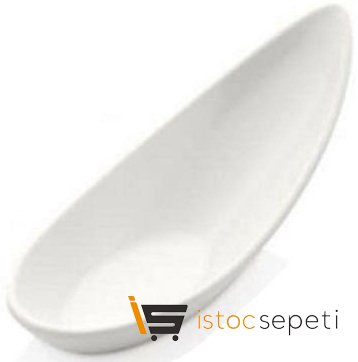 Külsan Thermoset Lokmalık Minimal Damla Model 4.3x11 cm 18 ml Beyaz