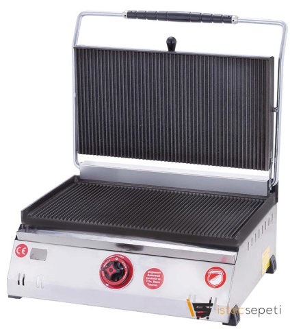 SilverInox Tost Makinesi 16 Dilim Doğalgazlı