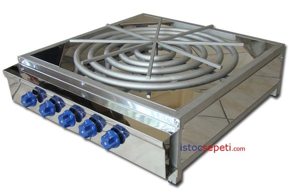 Dönerli Künefe Ocağı 5 Yanışlı Büyük Profesyonel Künefe Pişirme