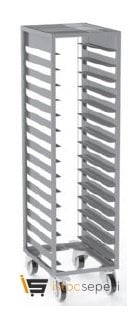 Trolley Mutfak Bulaşık Arabası Tekli Komple Sac MB 110X4