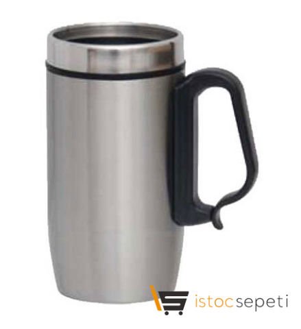 Promosyon Kupa Çelik Bardak 280 ml Gümüş