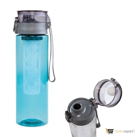 Mavi Detokslu SAN(BPA FREE) Matara / 800 ml Promosyon