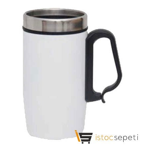 Promosyon Kupa Çelik Bardak 280 ml Beyaz