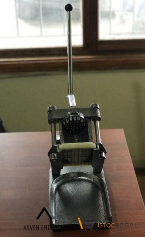 Asven Parmak Patates Dilimleme Makinesi Sanayi Tipi