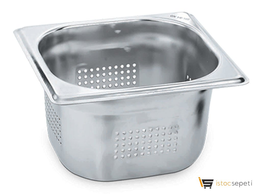 Delikli Gastronom Küvet 1/2 – 150 325x265 mm 9,5 lt
