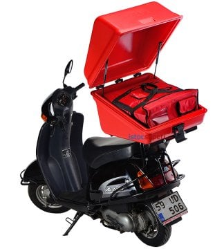 Motorlu Pizza Taşıma Çantası