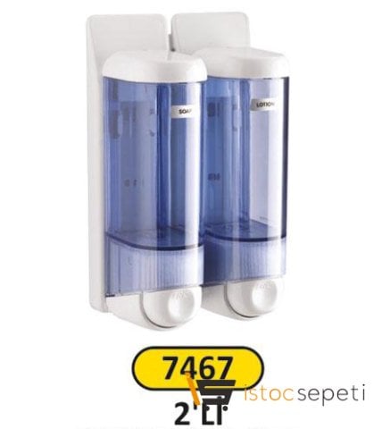 Arı Metal 7467 Sıvı Sabunluk Ve Şampuan Verici 2 Li 250 Ml