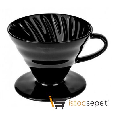 Epinox V60 Seramik Demleme Siyah