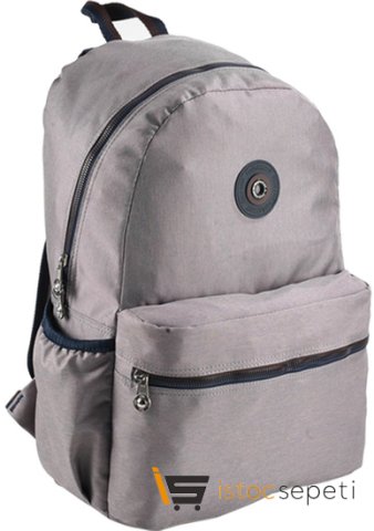 Relaxion Bej Uniseks Sırt Çantası Çantası 8630-B