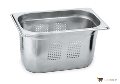 Delikli Gastronom Küvet 1/4 - 20 265x162 mm 0,5 lt