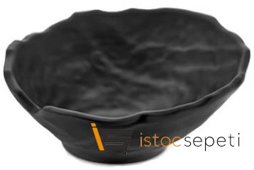 Külsan Thermoset Kase Eğimli 23.2x22.5 cm 770 ml Siyah