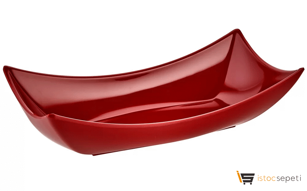 Kırılmaz Melamin Servis Tabağı 38x19cm