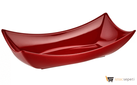 Kırılmaz Melamin Servis Tabağı 38x19cm