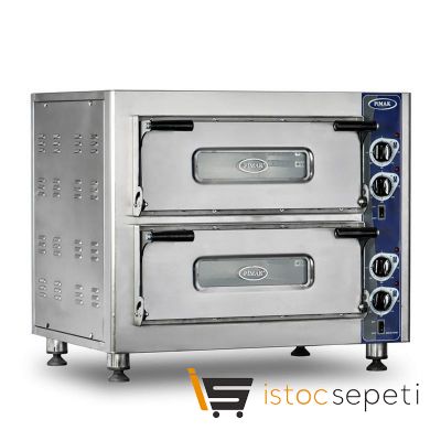 Pimak Pizza Fırını 6+6 Pizza Kapasiteli Elektrikli