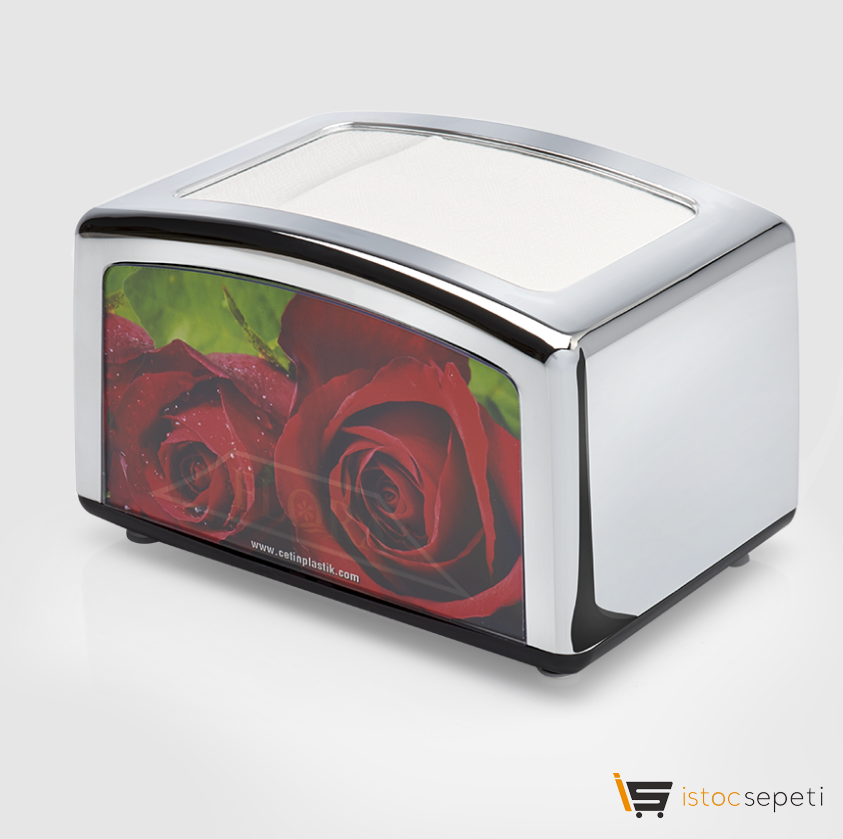 Flosoft Krom Kaplama Peçetelik Yatay F031