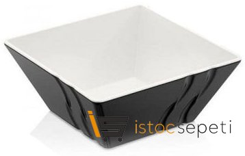 Külsan Thermoset Luxor Kase 24x24 cm 3 L Siyah