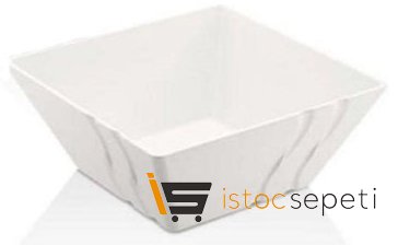 Külsan Thermoset Luxor Kase 24x24 cm 3 L Beyaz