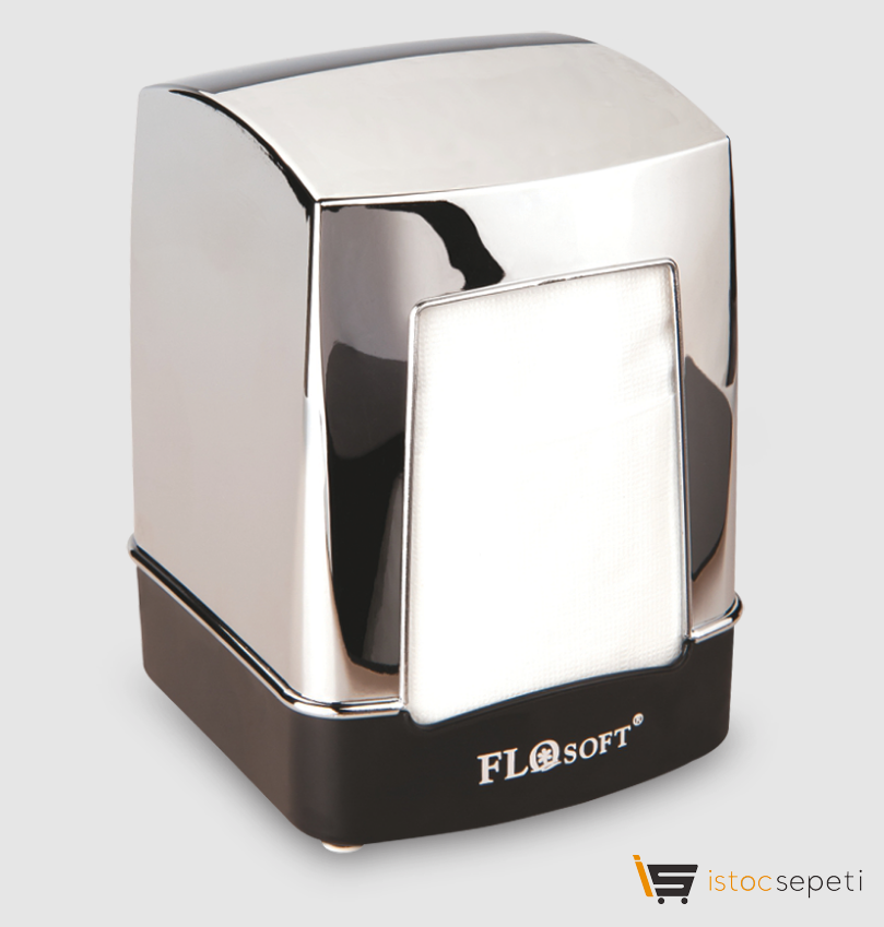 Flosoft Softline Krom Kaplama Dikey Peçetelik F153