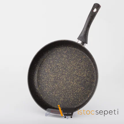 28 Cm Gold Stone Ezme Seri Tava (Bakalit Kulplu)