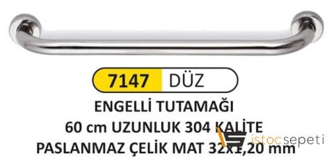 Arı Metal 7147 Engelli Tutamağı 60 Cm