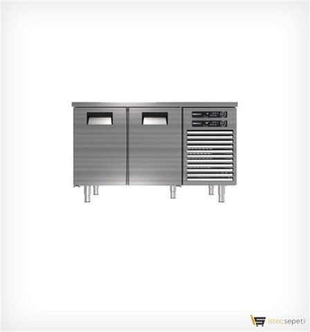 Portabianco TT-2ND70 Tezgah Tipi Mix İki Kapılı Buzdolabı 255 Lt