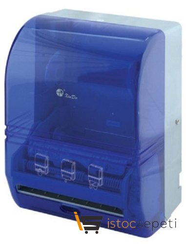 Xinda Fotoselli Kağıt Havlu Dispenseri Pilli / Elektrikli Mavi Renk - Banyo Ve Wc Aksesuarları