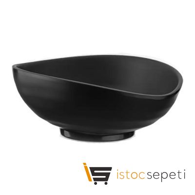 Külsan Thermoset Tombul Kase, 26x22 cm 1.65 L Siyah