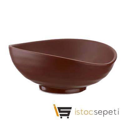 Külsan Thermoset Tombul Kase 24x20 cm 1100 ml Kahverengi