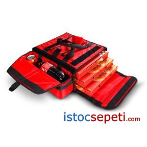 Ekstra Yan Cepli Pizza Çantası