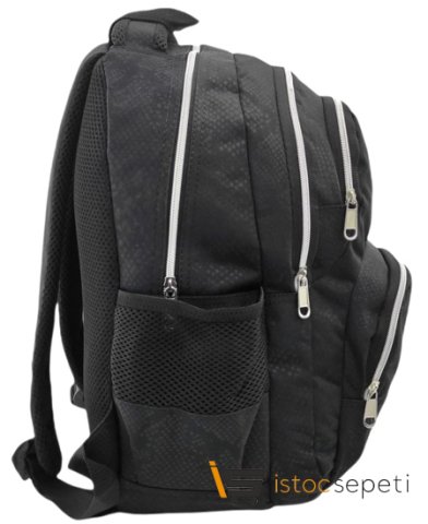 Relaxion Siyah Ilkokul Çantası Beslenme Çantalı 1340