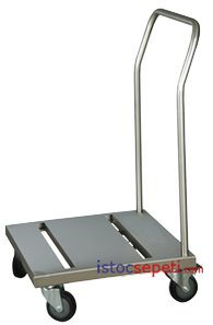 Kulplu Termobox Taşıma Arabası